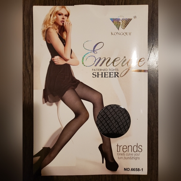 Patterned Stockings 5 pairs - Picture 1 of 1